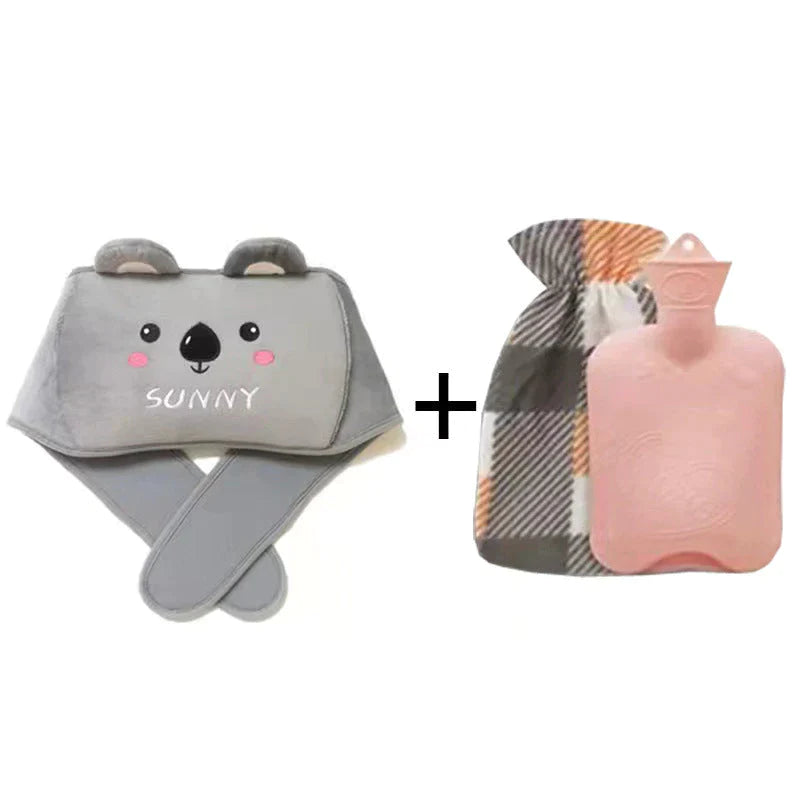 š„Ceinture bouillotte rechargeable en pelucheš„