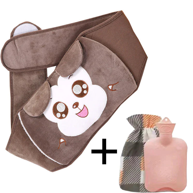 š„Ceinture bouillotte rechargeable en pelucheš„