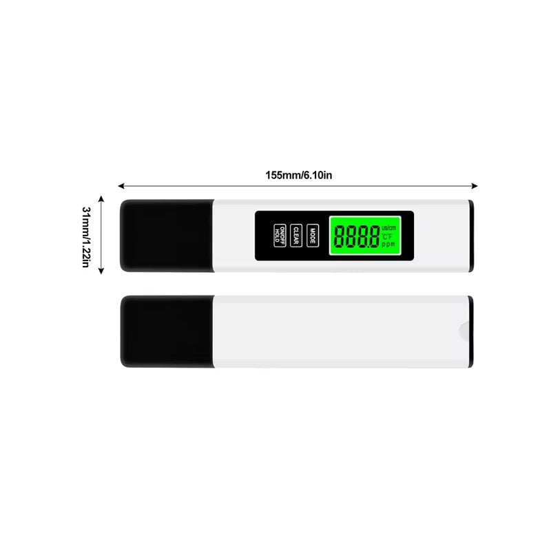 Nouveau testeur d'eau numérique TDS 4 en 1