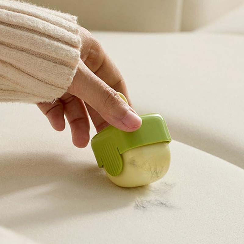 Rouleau anti-peluches adhésif réutilisable