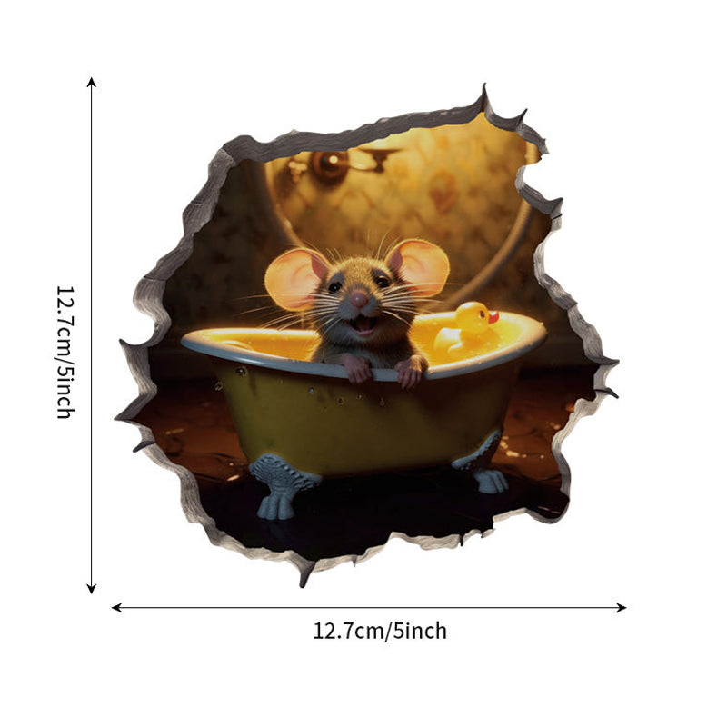 Muizenhol Stickers