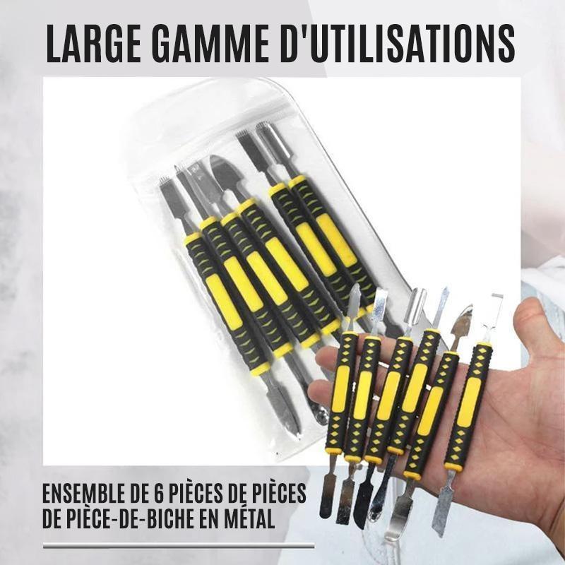 Ensemble De Pied De Biche En Métal (6 PCs)