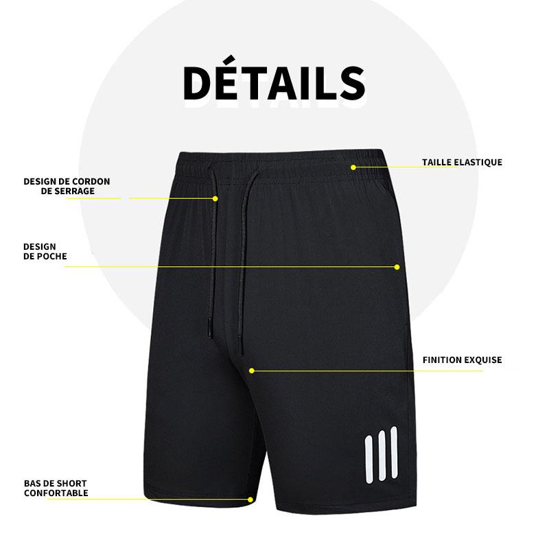 Short d'été en Soie de Glace pour Hommes
