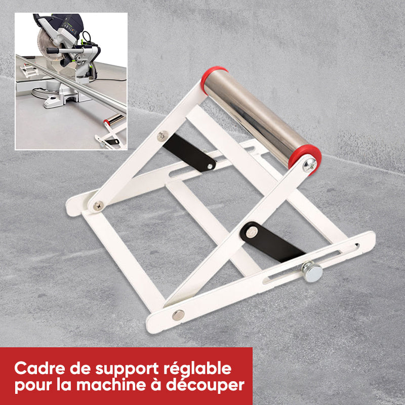 Cadre de support réglable pour la machine à découper